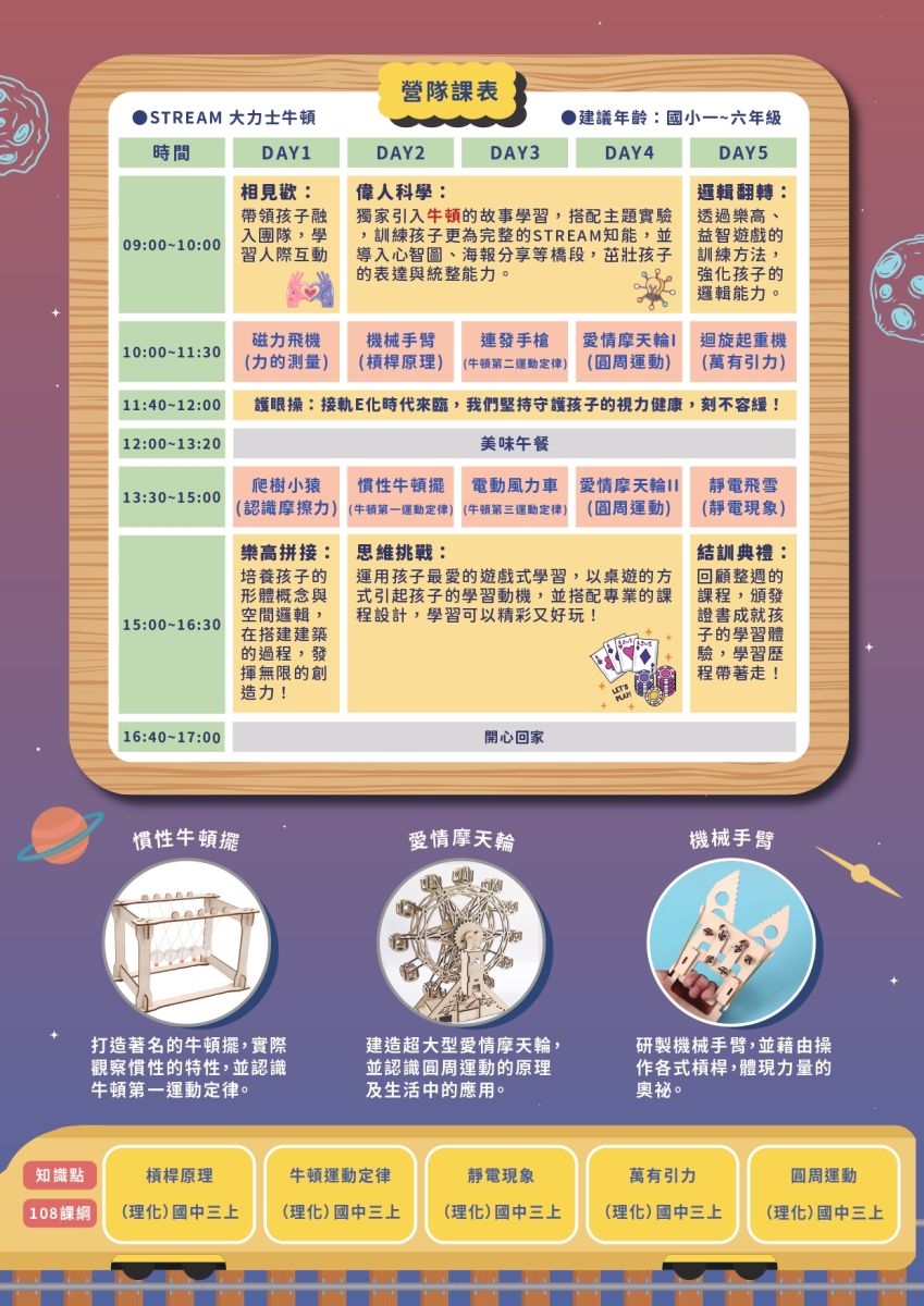 課表